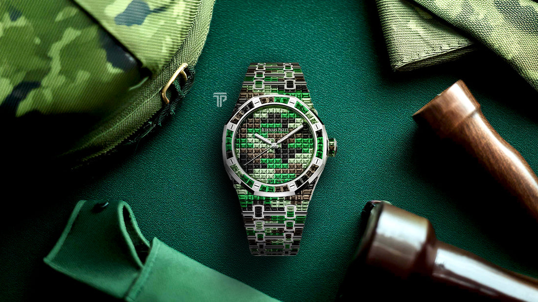 Blending In, Standing Out: Royal Oak Camouflage Gem Set