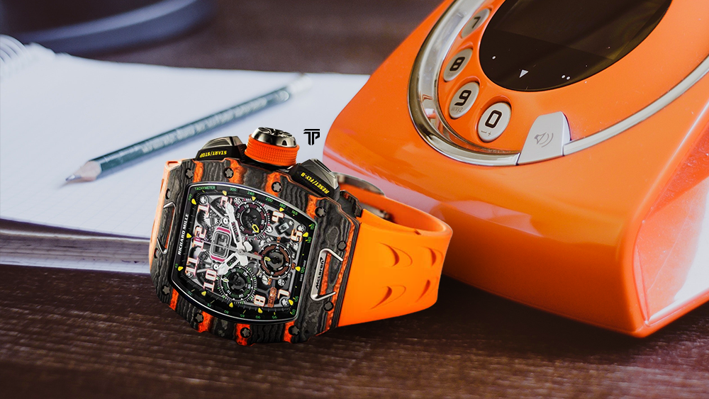 Richard mille mclaren orange on sale