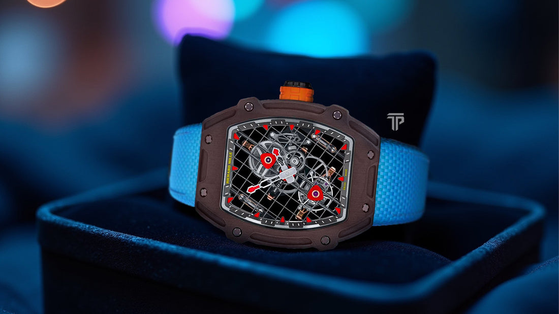 A stunning celebrity Richard Mille watch worn by top celebrities, featuring bold design, rare materials, and jaw-dropping exclusivity.