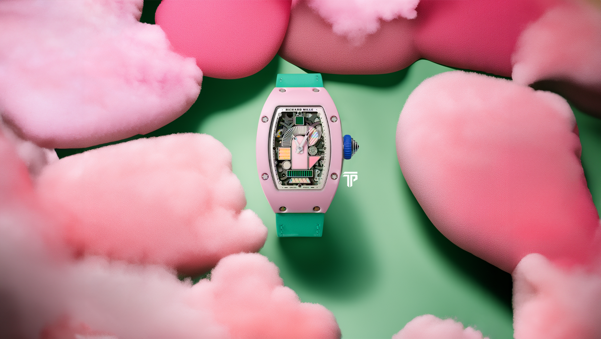 Rainbow Rendezvous The Richard Mille RM 07 01 Colored Ceramics