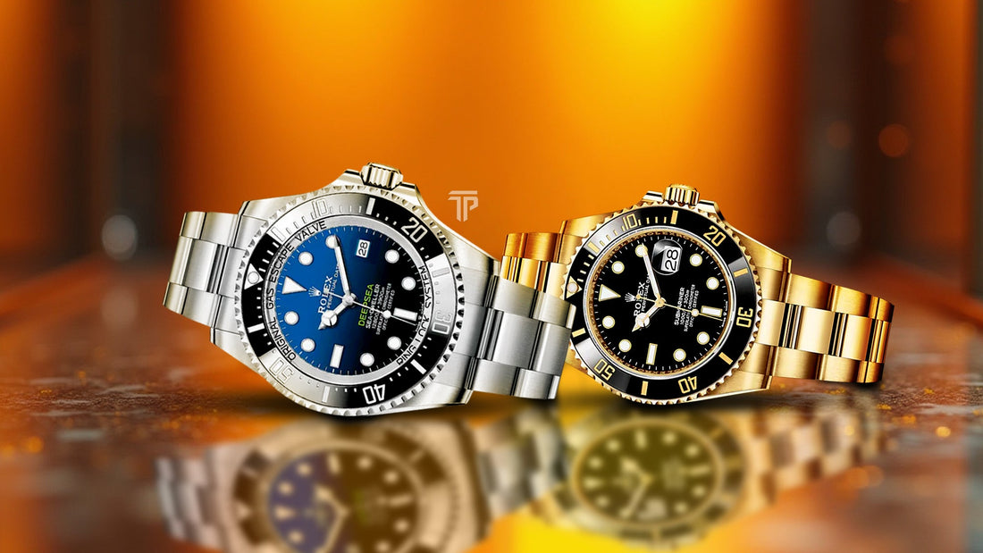 A detailed look at the difference between Rolex Sea-Dweller and Submariner, showcasing their design, features, and purpose.
