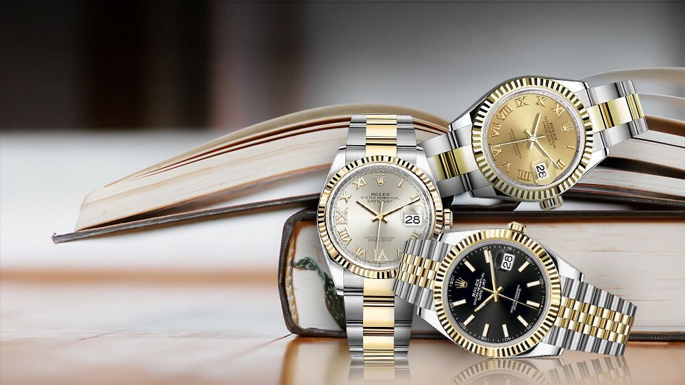 Bicolor rolex datejust shop