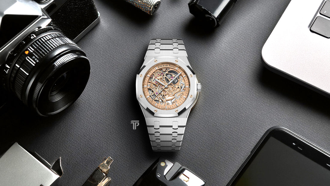 The Royal Oak Double Balance Wheel in Sleek Stainless Steel