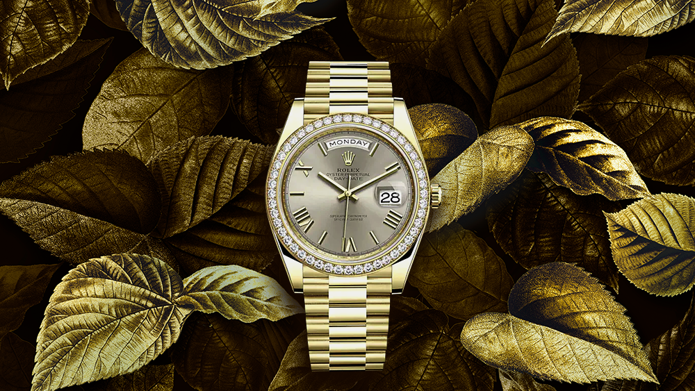 Rolex perpetual best sale day date 40