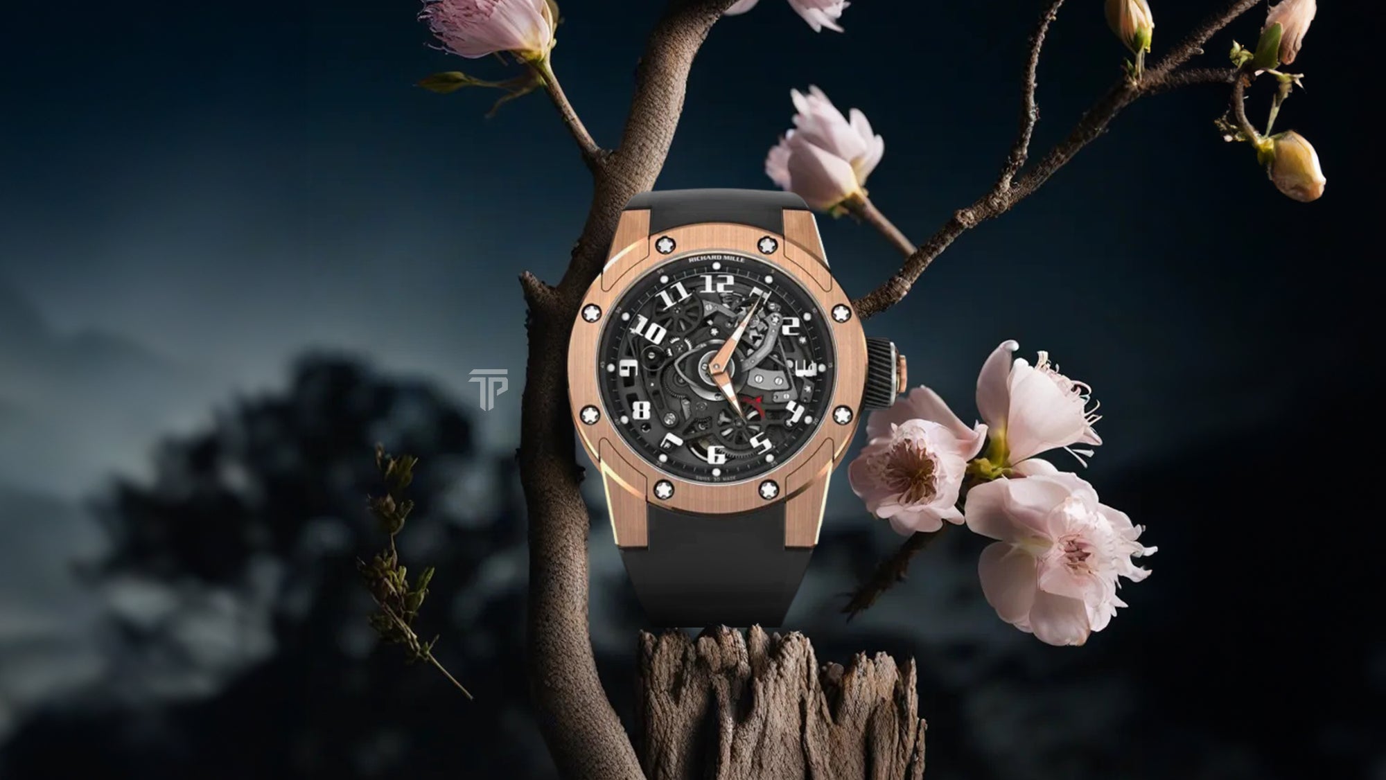 Richard mille flower watch discount