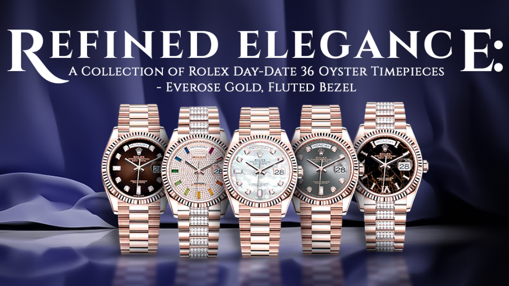 Refined Elegance A Collection of Rolex Day Date 36 Oyster