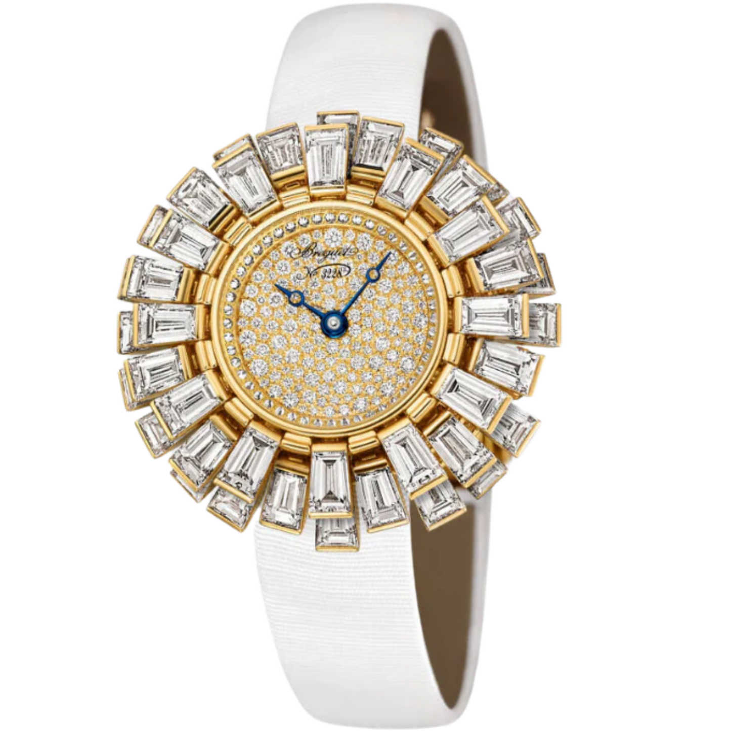 PETITE FLEUR GJE26BA20.8589DB1 17 MM YELLOW GOLD WITH YELLOW DIAL