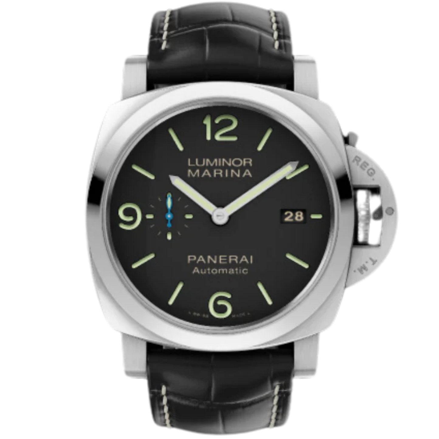 LUMINOR MARINA PAM01312 44 MM STAINLESS STEEL WITH BLACK DIAL