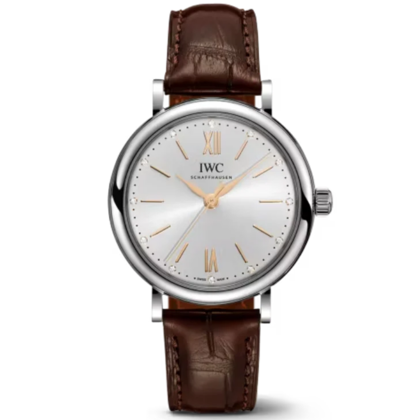 PORTOFINO AUTOMATIC 34 MM STAINLESS STEEL WITH WHITE DIAL