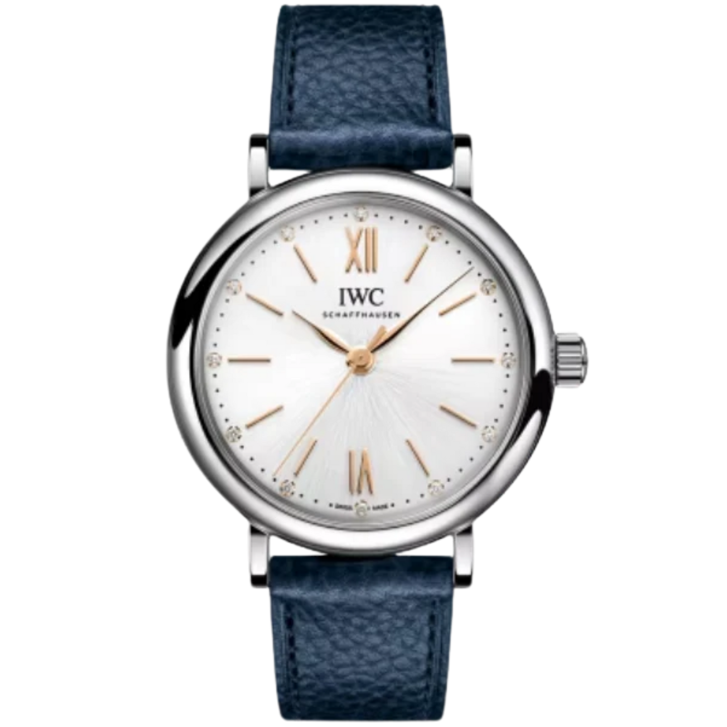 PORTOFINO AUTOMATIC 34 MM STAINLESS STEEL WITH WHITE DIAL