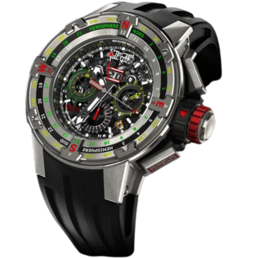 RM 60-01 Regatta Automatic Black Rubber Titanium Case