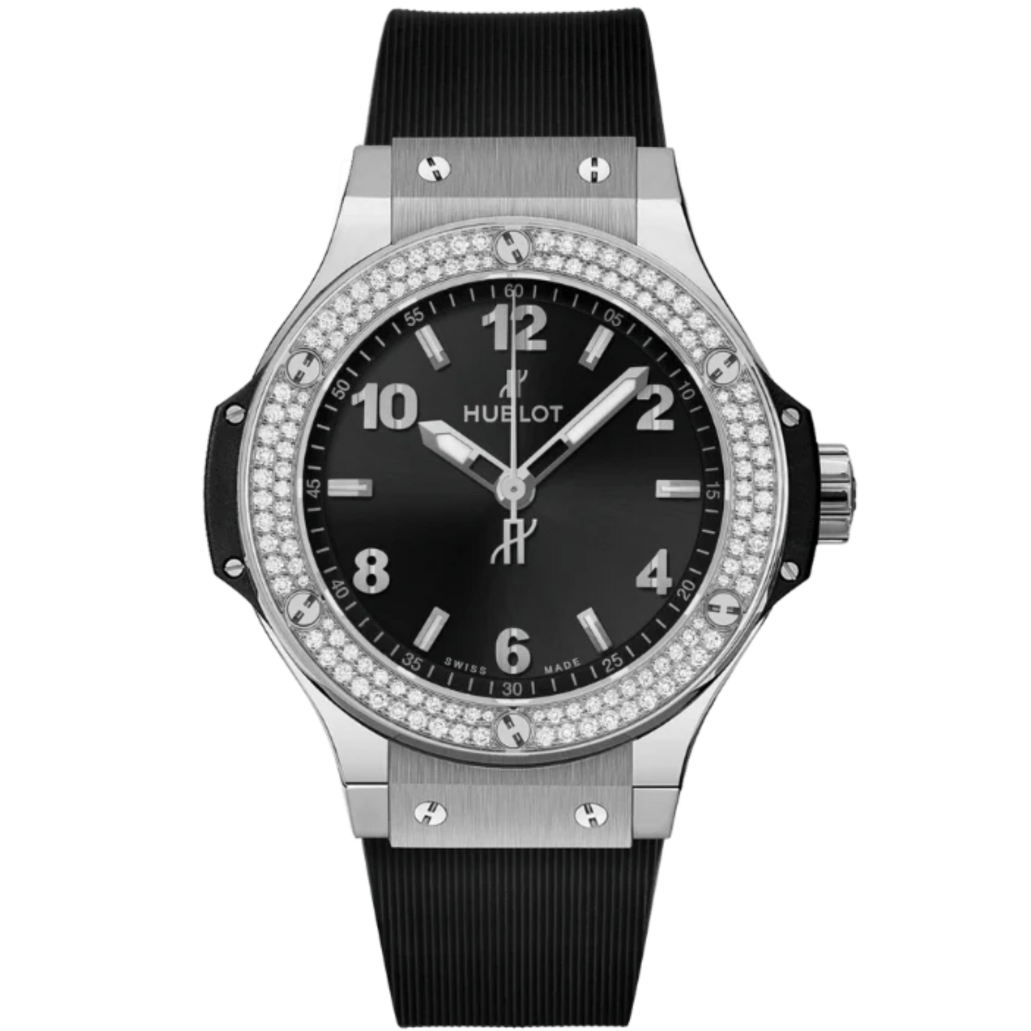 Big Bang 38mm STEEL DIAMONDS