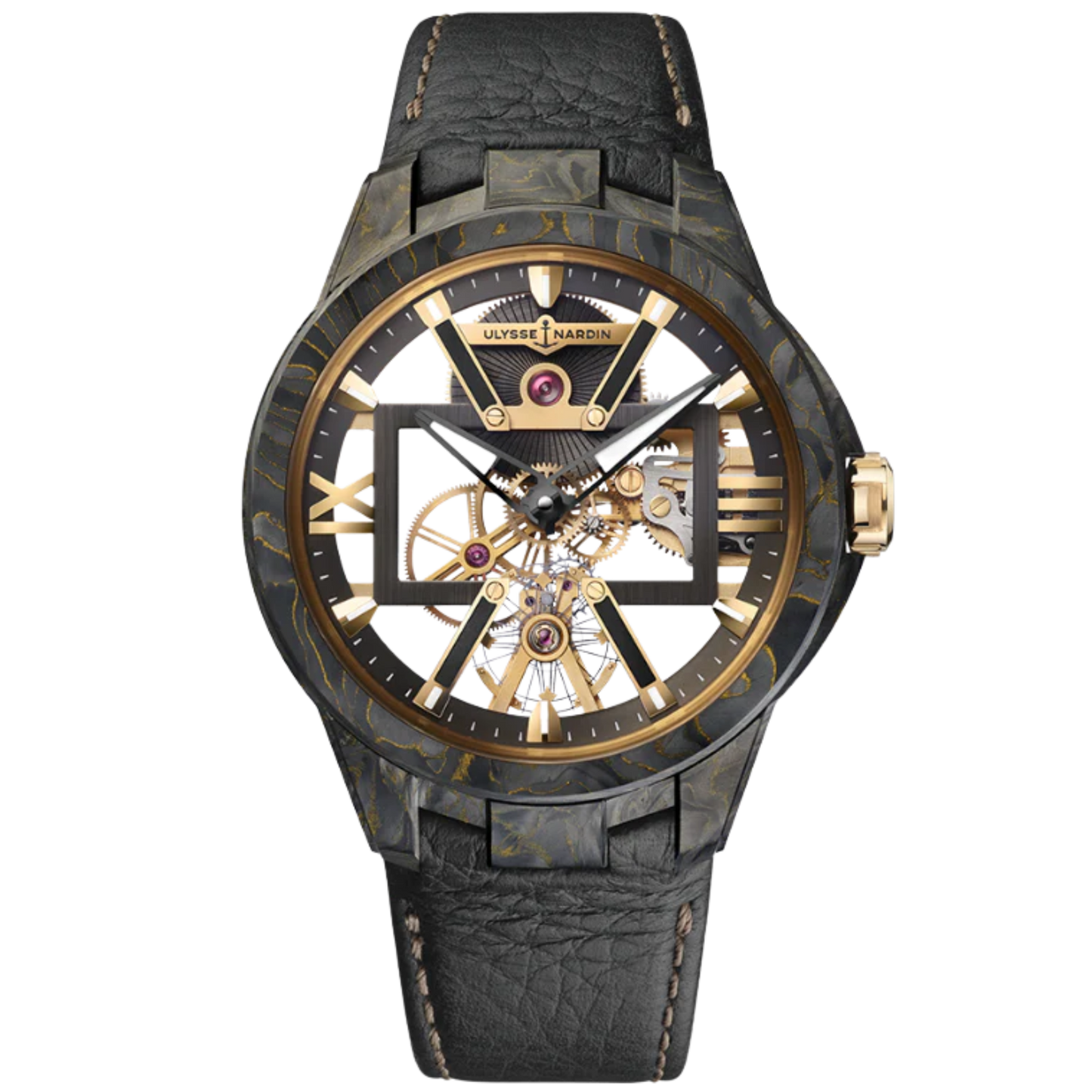 BLAST SKELETON X 43 MM CARBONIUM WITH OPENWORKED DIAL