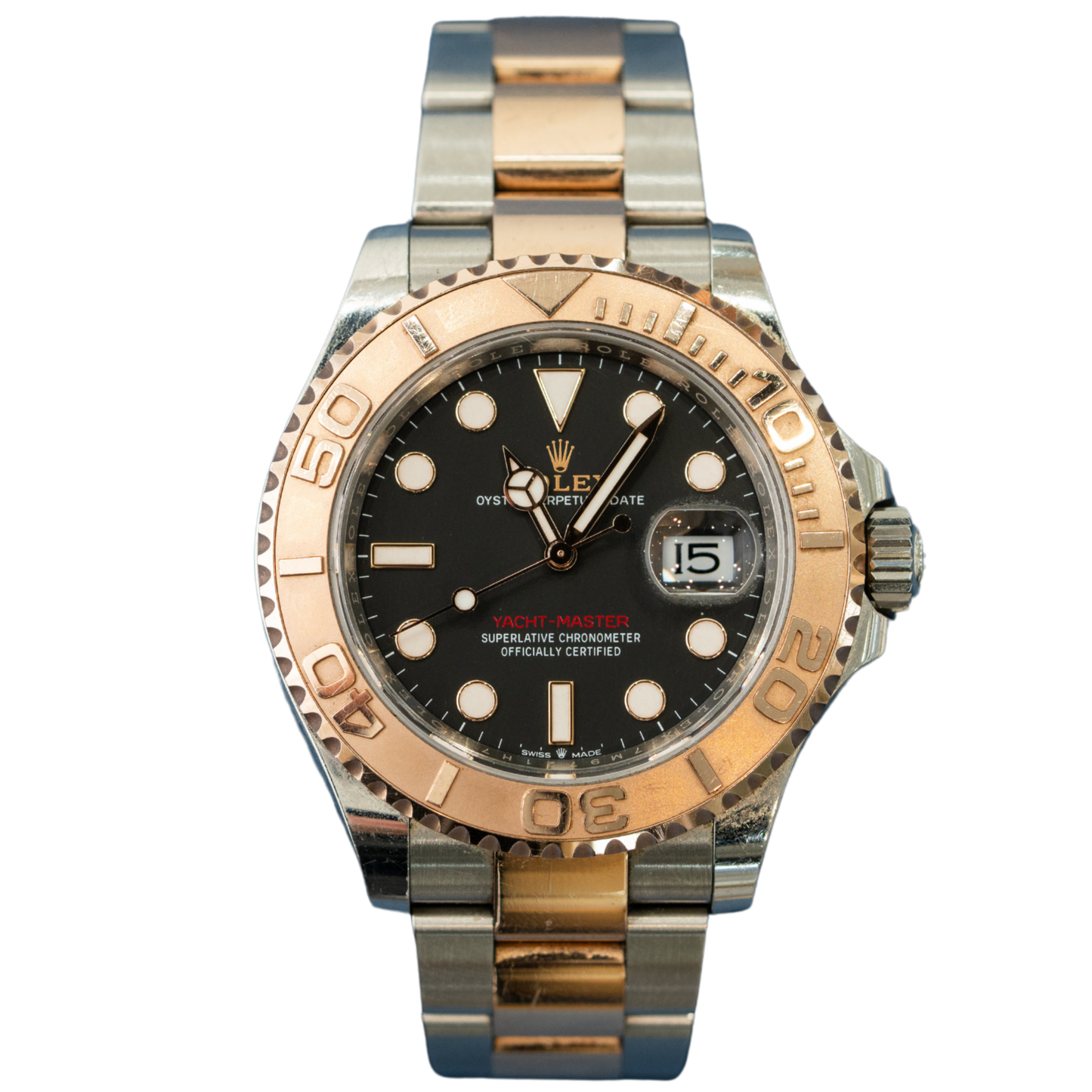 Rolex Yacht Master Ref. 126621 Two-Tone Rosegold/Stainless Steel