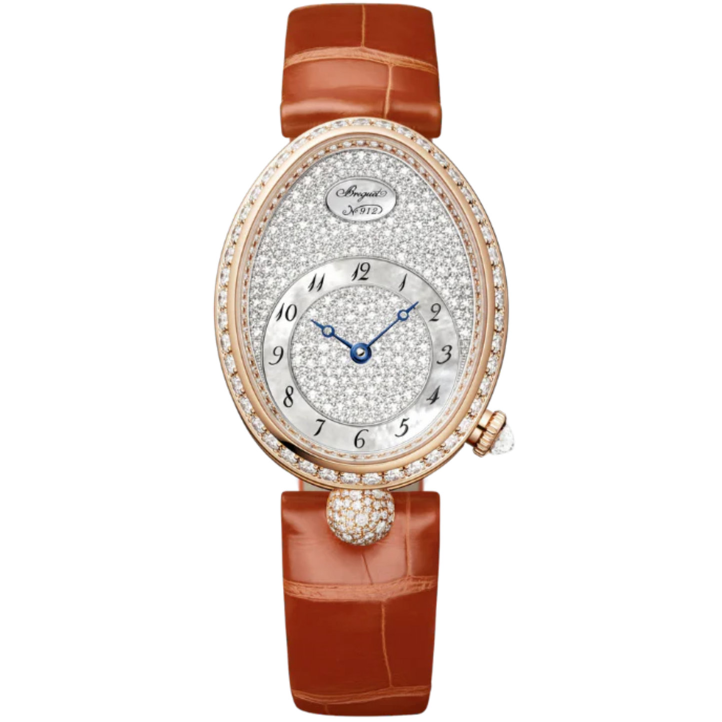 REINE DE NAPLES 8938 36 MM ROSE GOLD WITH MOTHER OF PEARL DIAL