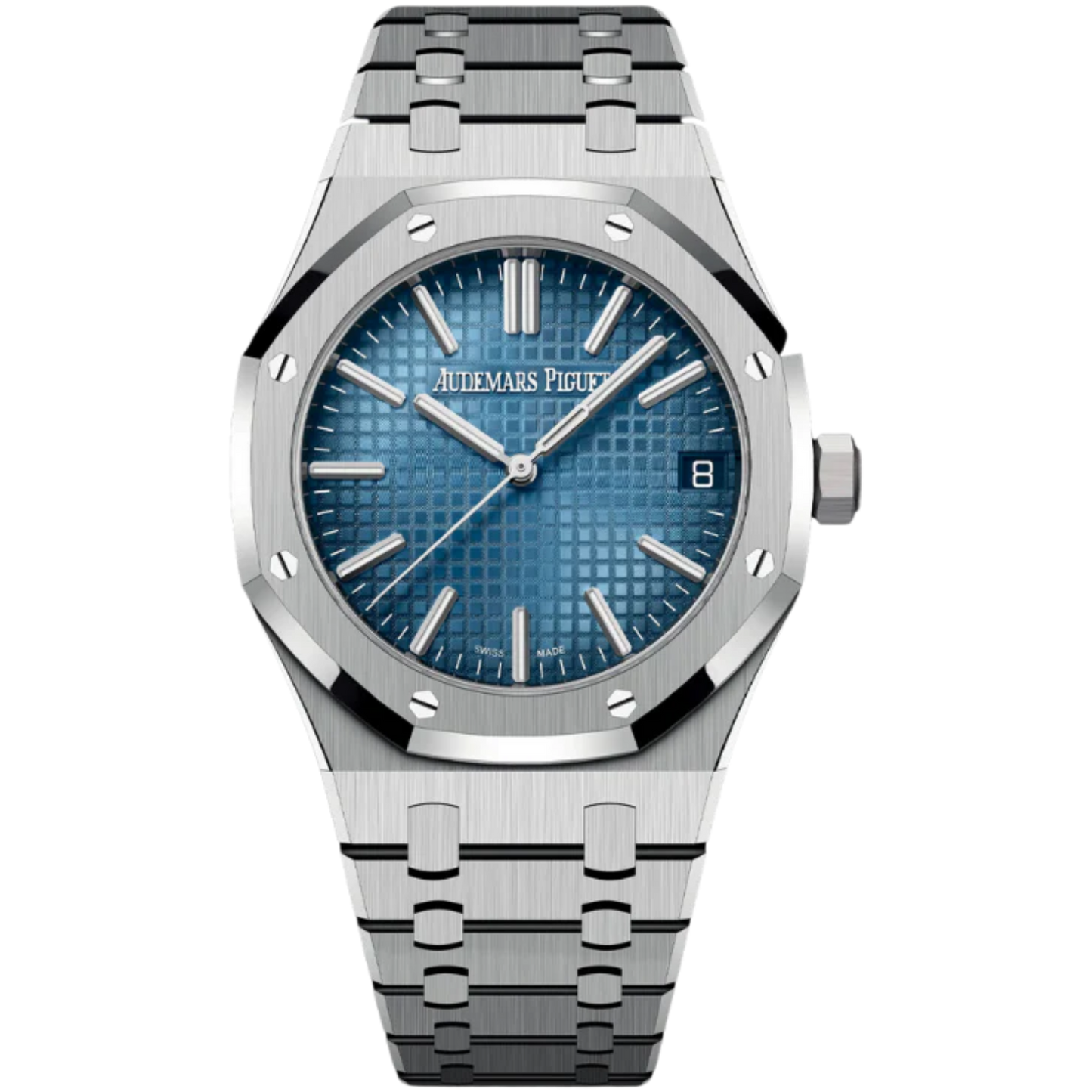 15510BC.OO.1320BC.04 White Gold 41MM Royal Oak Ice Blue Dial