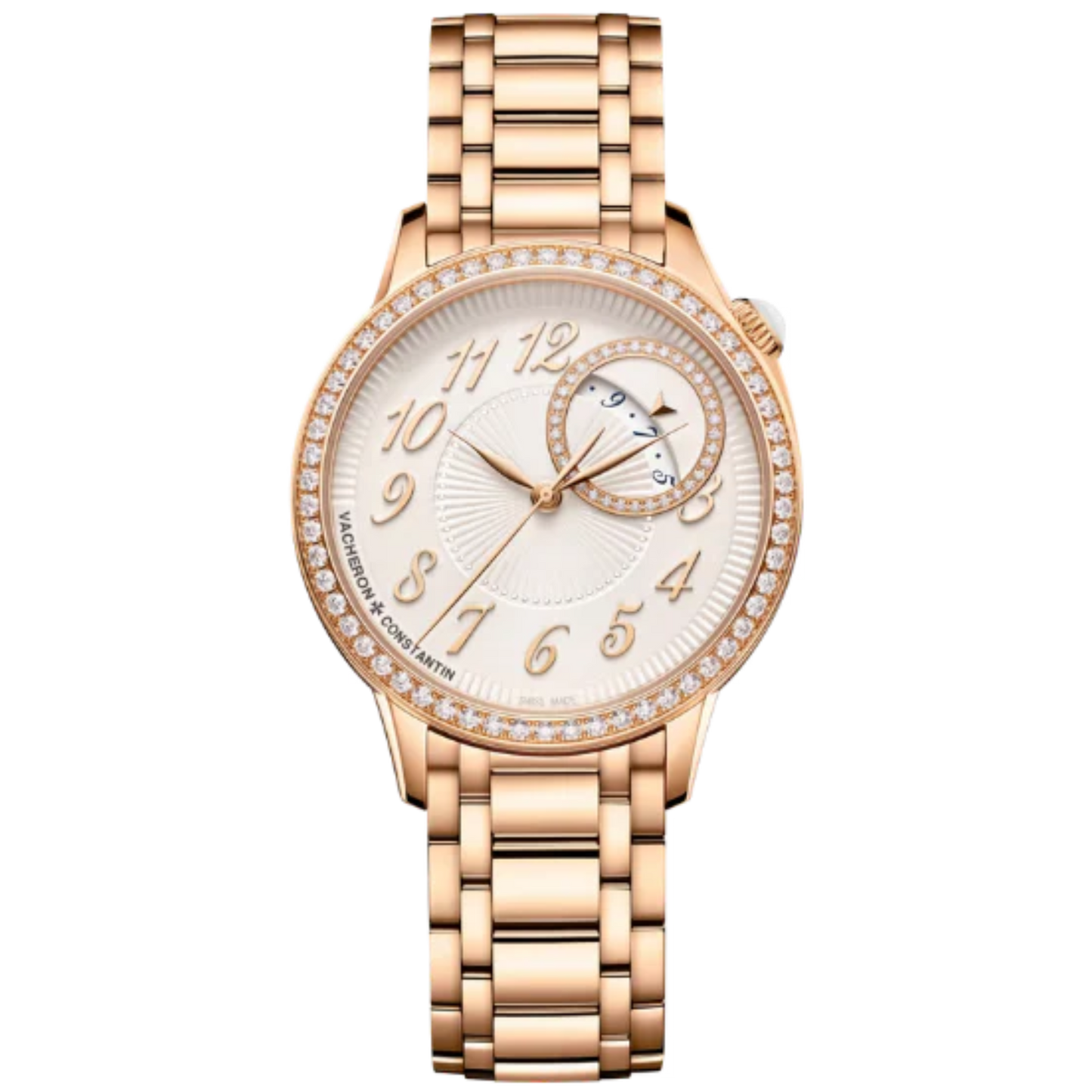 EGERIE SELF WINDING 35 MM 18k PINK GOLD WITH BRASS DIAL