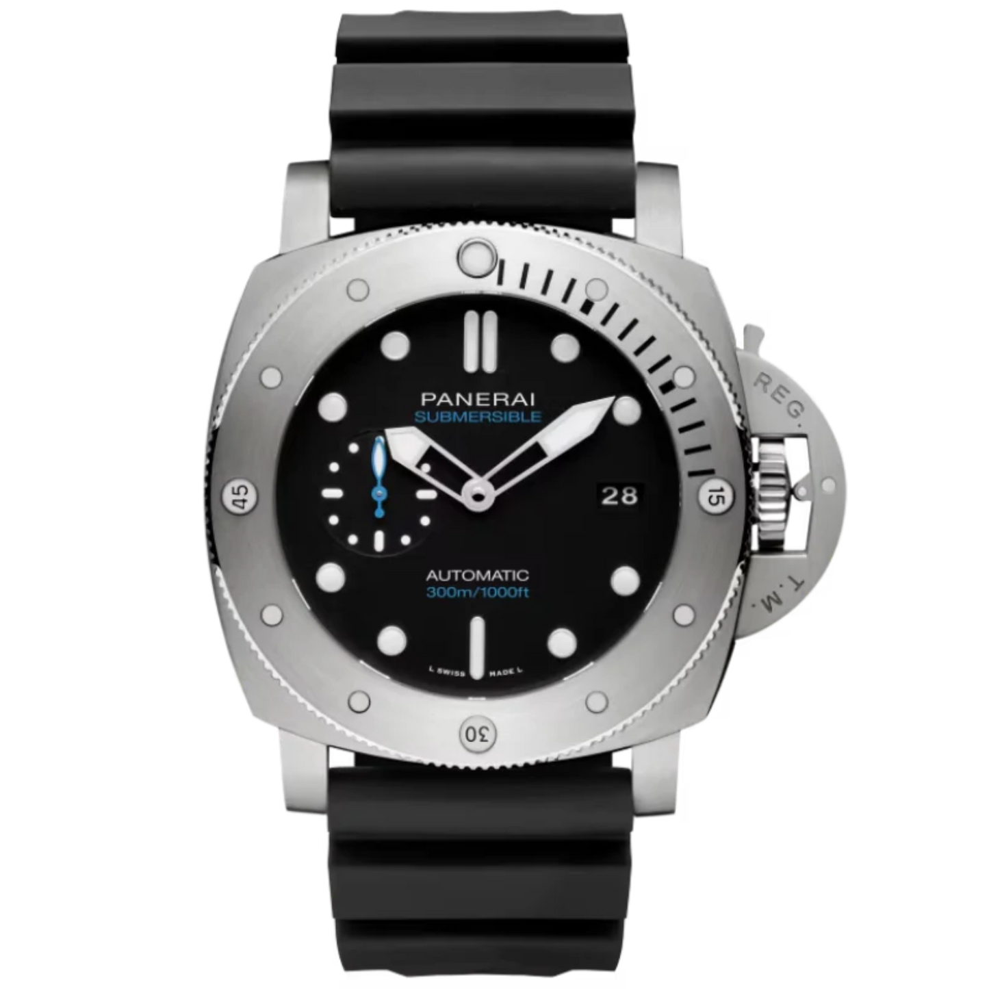 SUBMERSIBLE PAM02305 47 MM TITANIUM WITH BLACK DIAL