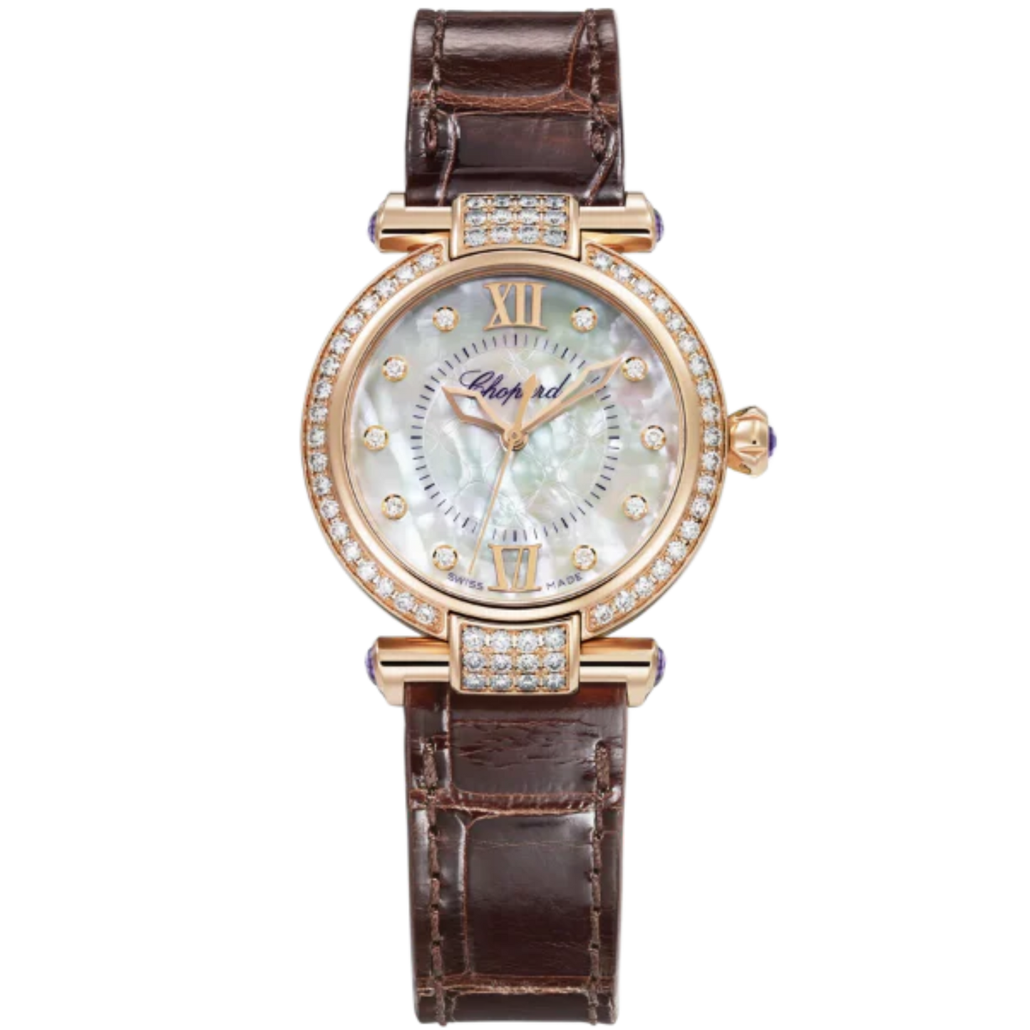 IMPERIALE 29 MM ETHICAL ROSE GOLD WITH MOTHER OF PEARL DIAL