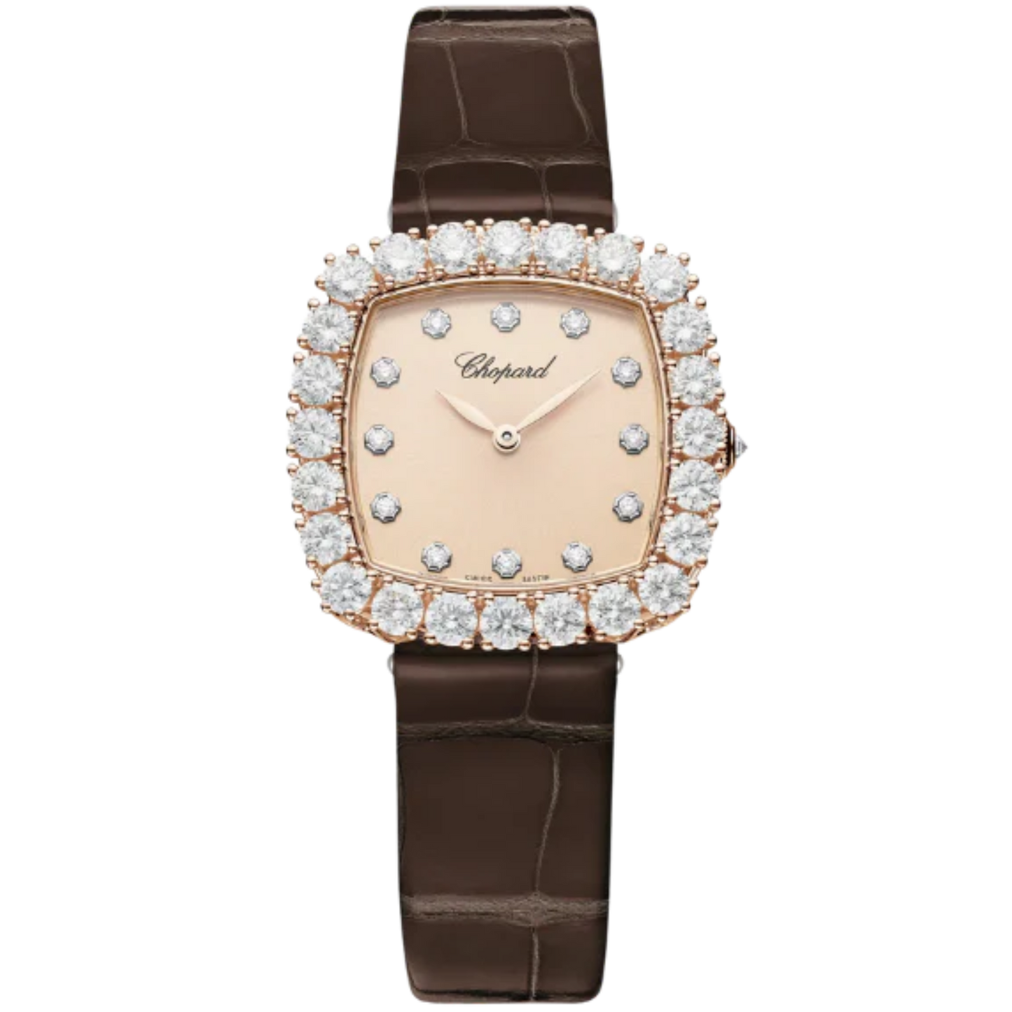 L'HEURE DU DIAMANT 30 MM ETHICAL ROSE GOLD WITH ROSE GOLD DIAL