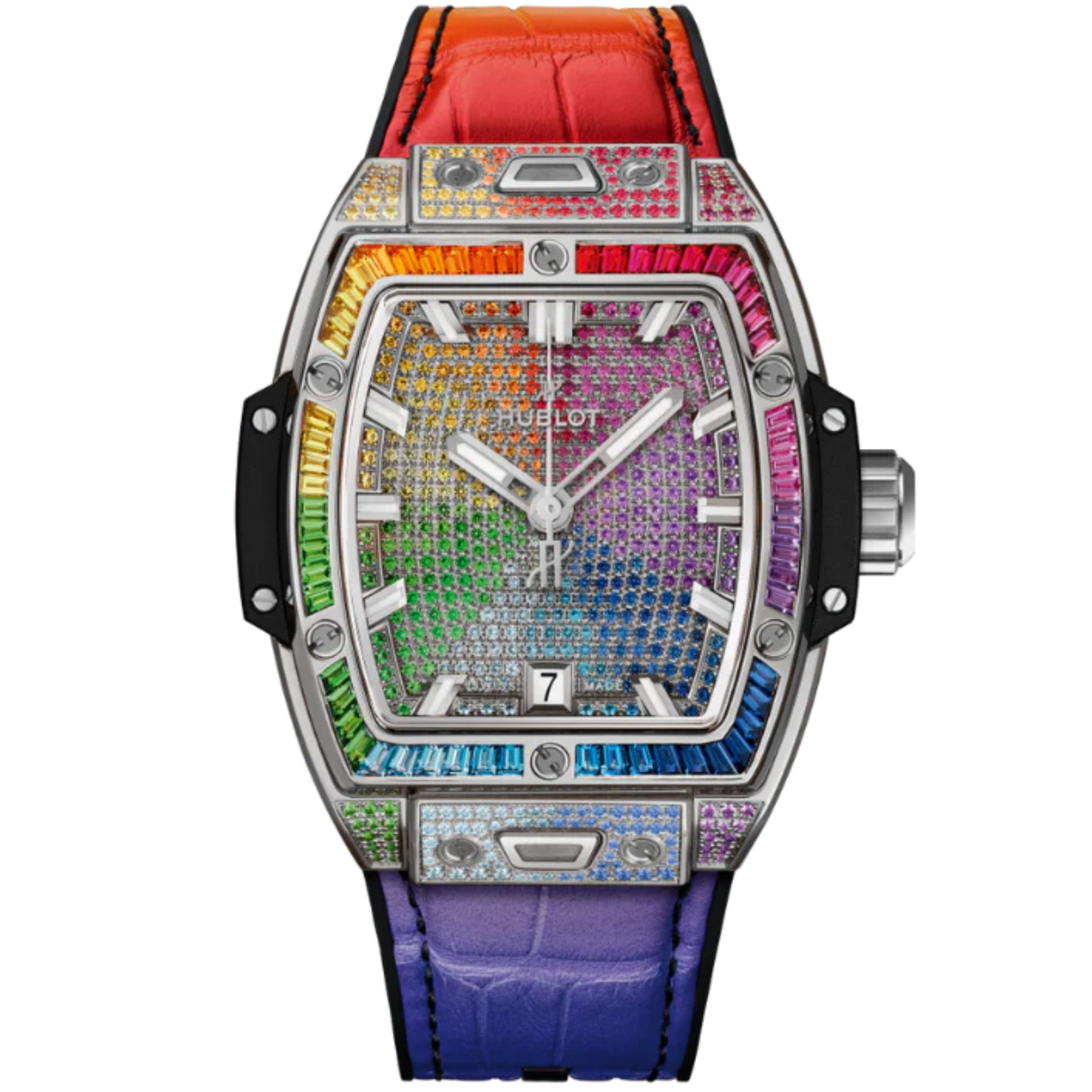 SPIRIT OF BIG BANG 39 MM TITANIUM RAINBOW