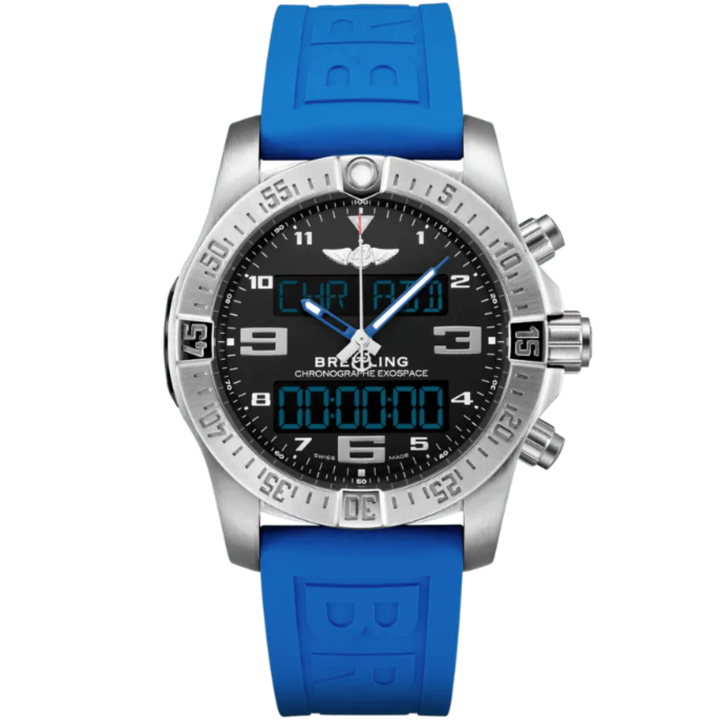 EXOSPACE B55 46 MM TITANIUM WITH BLACK DIAL