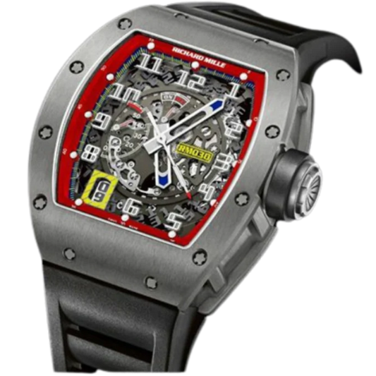 RM 030 Venezuela Edition Rubber Strap Titanium Case