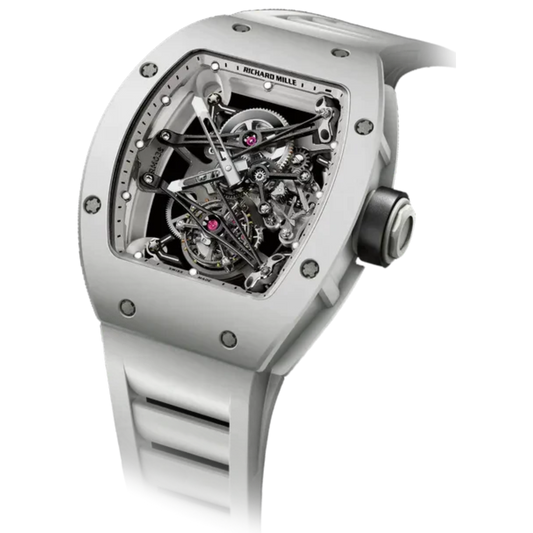 RM 038 Tourbillon Bubba Watson Rubebr Strap Ceramic Case