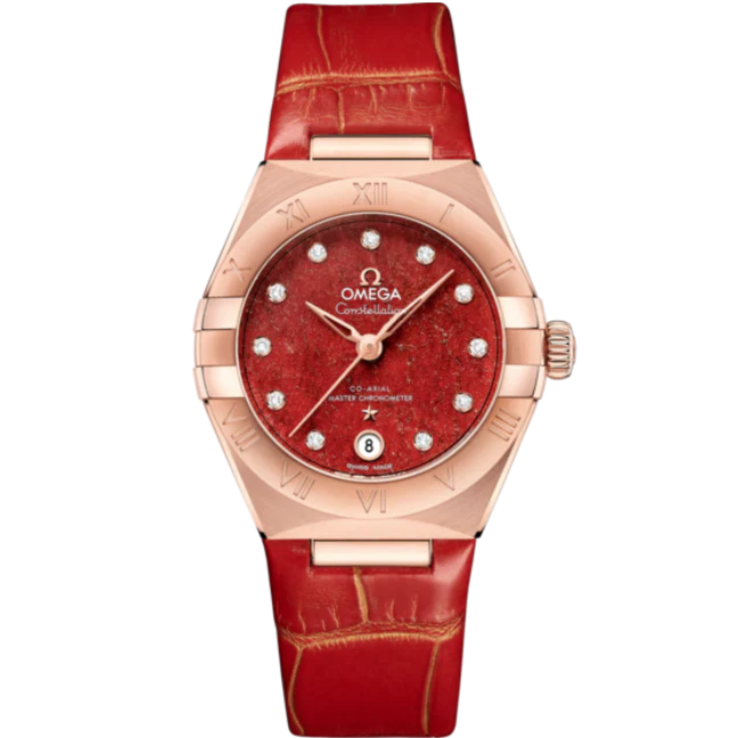 CONSTELLATION 29 MM SEDNA™ GOLD WITH RED DIAL