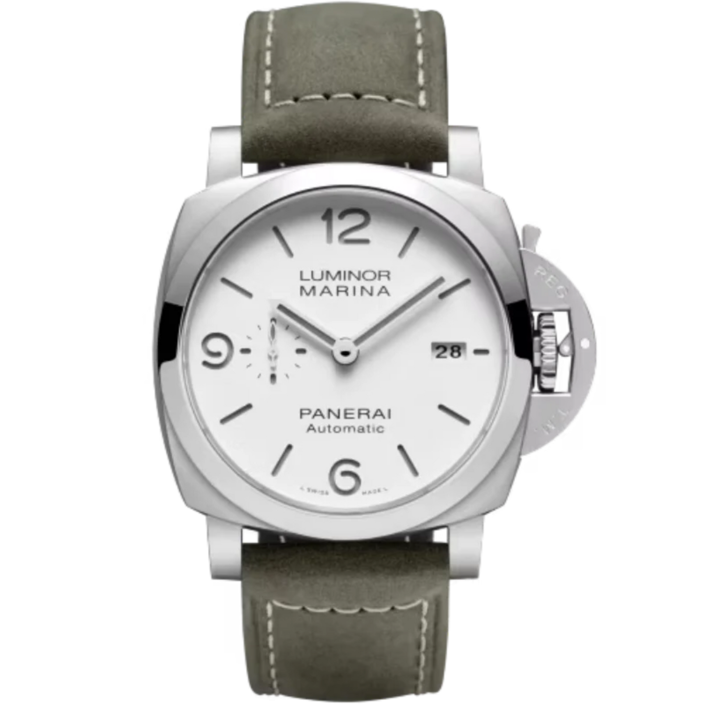 LUMINOR MARINA PAM01314 44 MM STAINLESS STEEL WITH WHITE DIAL