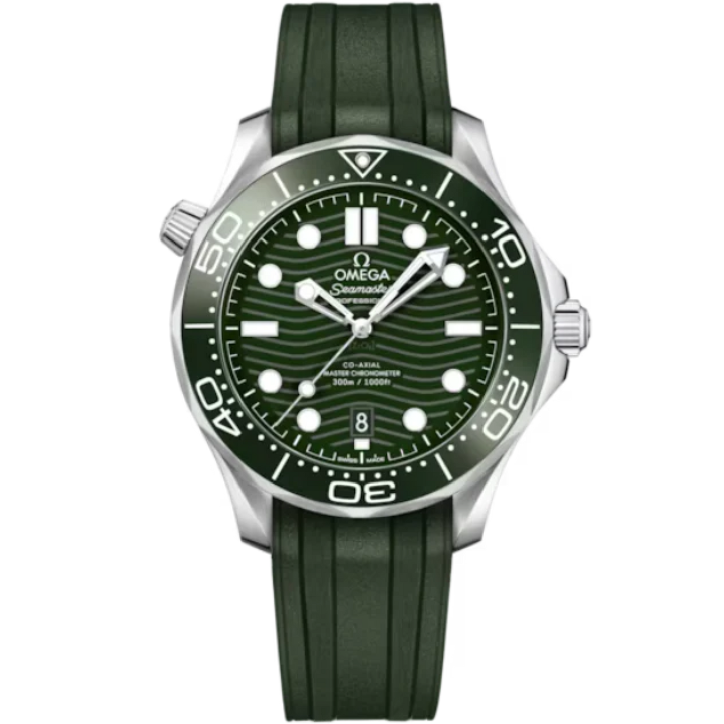 SEAMASTER DIVER 300M 42 MM STAINLESS STEEL WITH GREEN DIAL