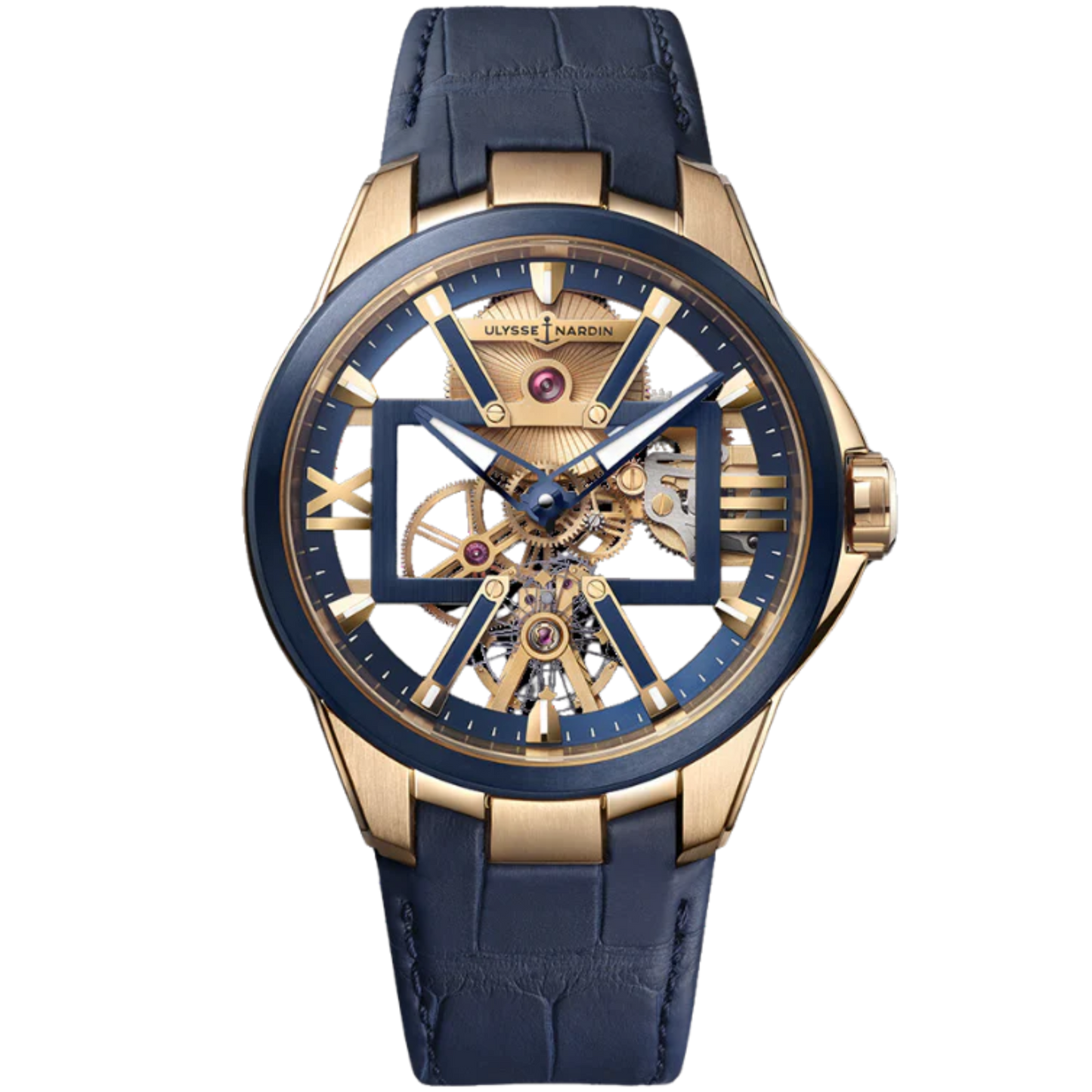 BLAST SKELETON X 42 MM ROSE GOLD WITH OPENWORKED DIAL