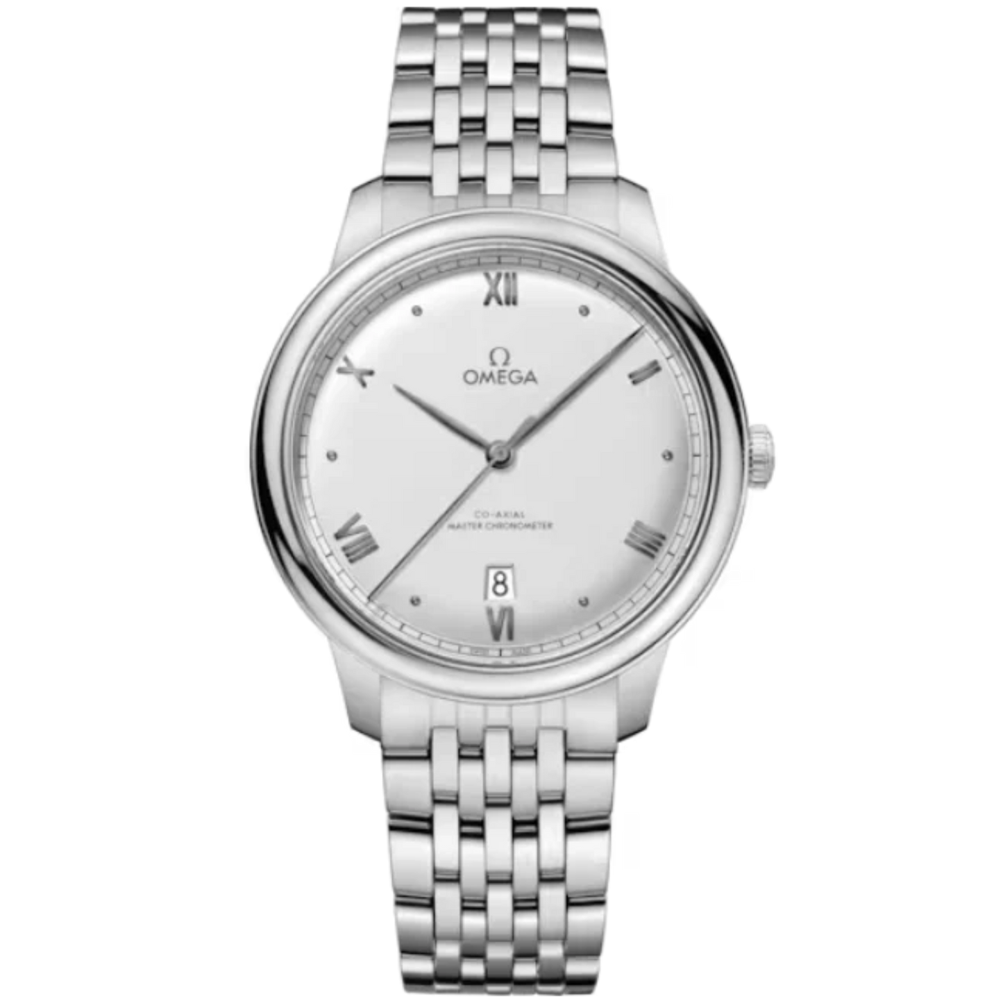 DE VILLE PRESTIGE 40 MM STAINLESS STEEL WITH SILVER DIAL