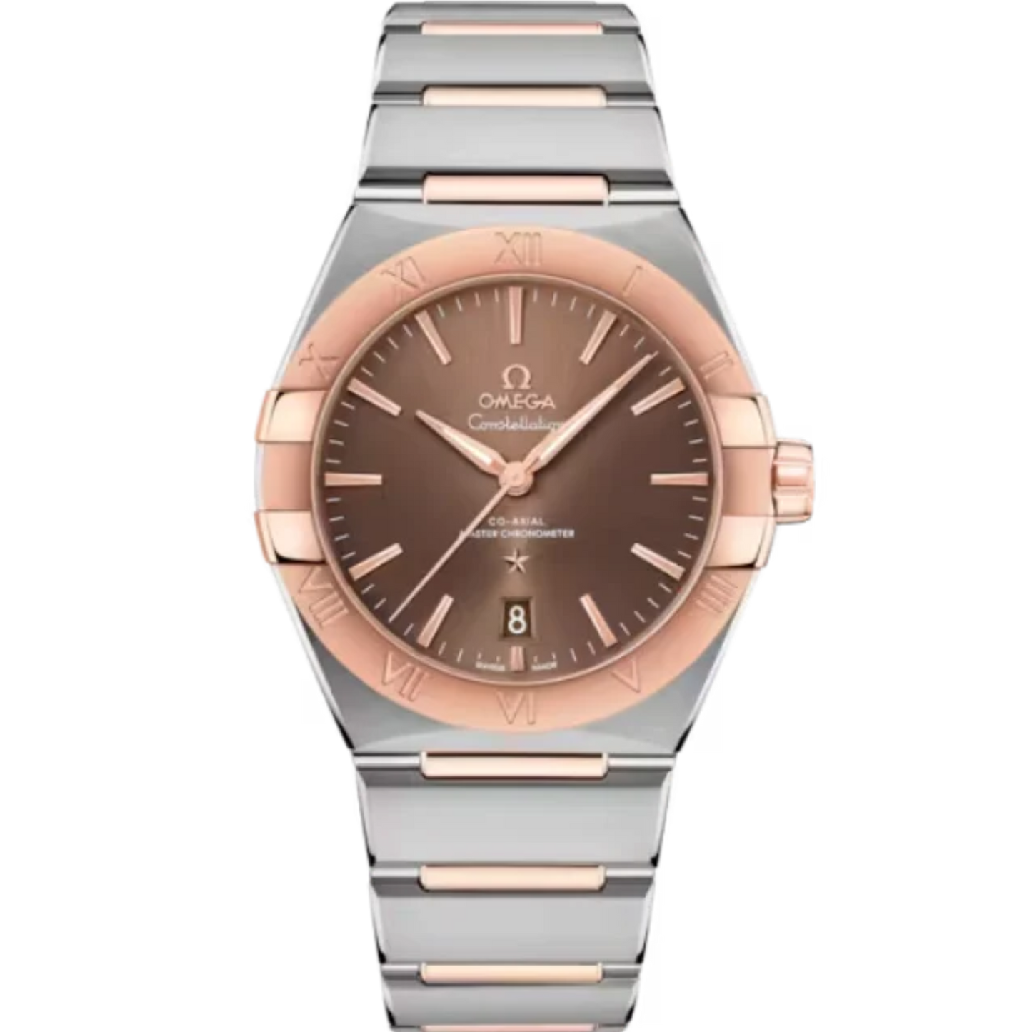 CONSTELLATION 39 MM STAINLESS STEEL - SEDNA™ GOLD WITH BROWN DIAL