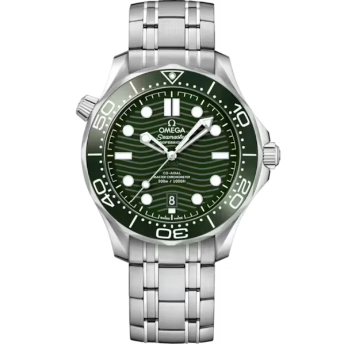 SEAMASTER DIVER 300M 42 MM STAINLESS STEEL WITH GREEN DIAL