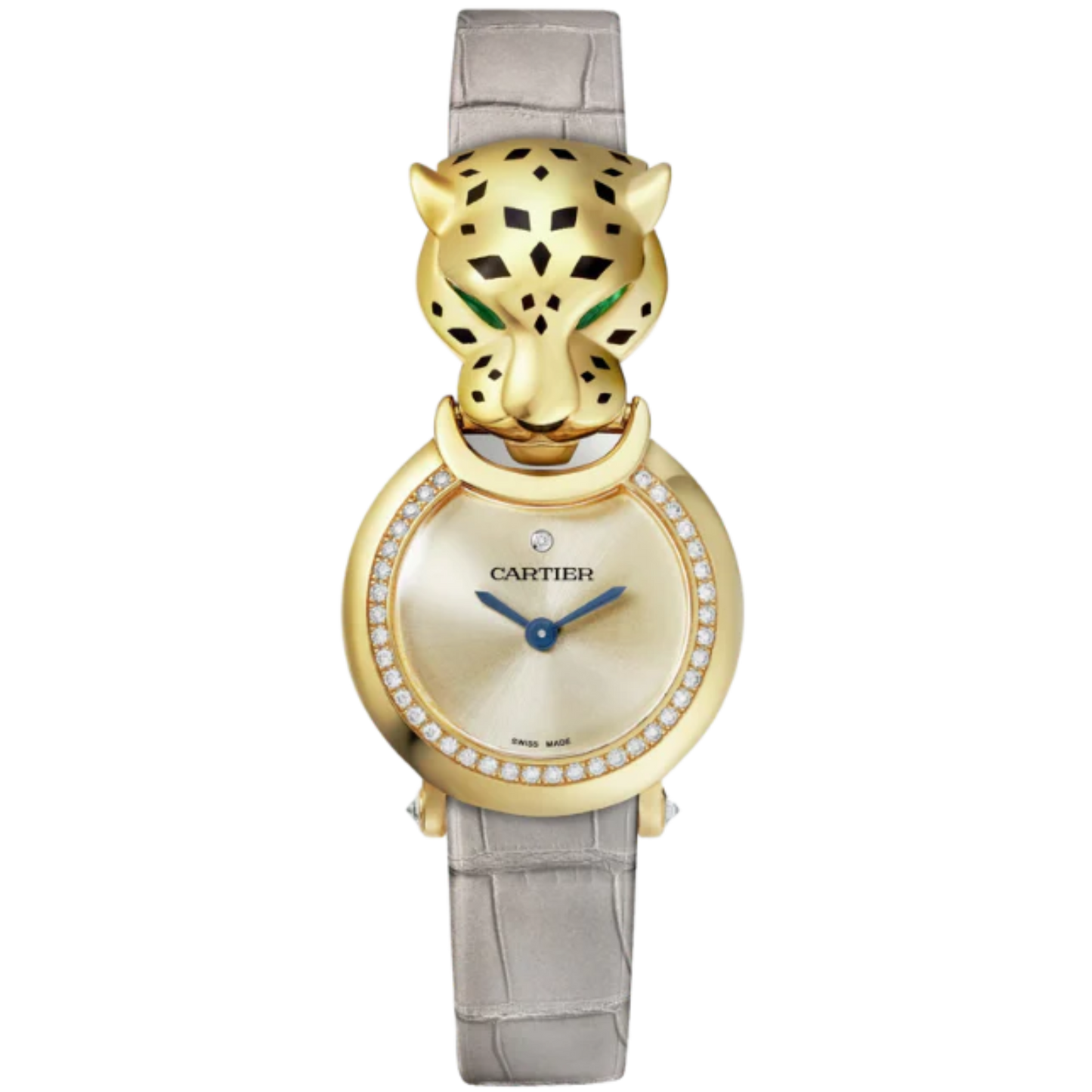 LA PANTHERE DE CARTIER 24 MM YELLOW GOLD WITH GOLD DIAL