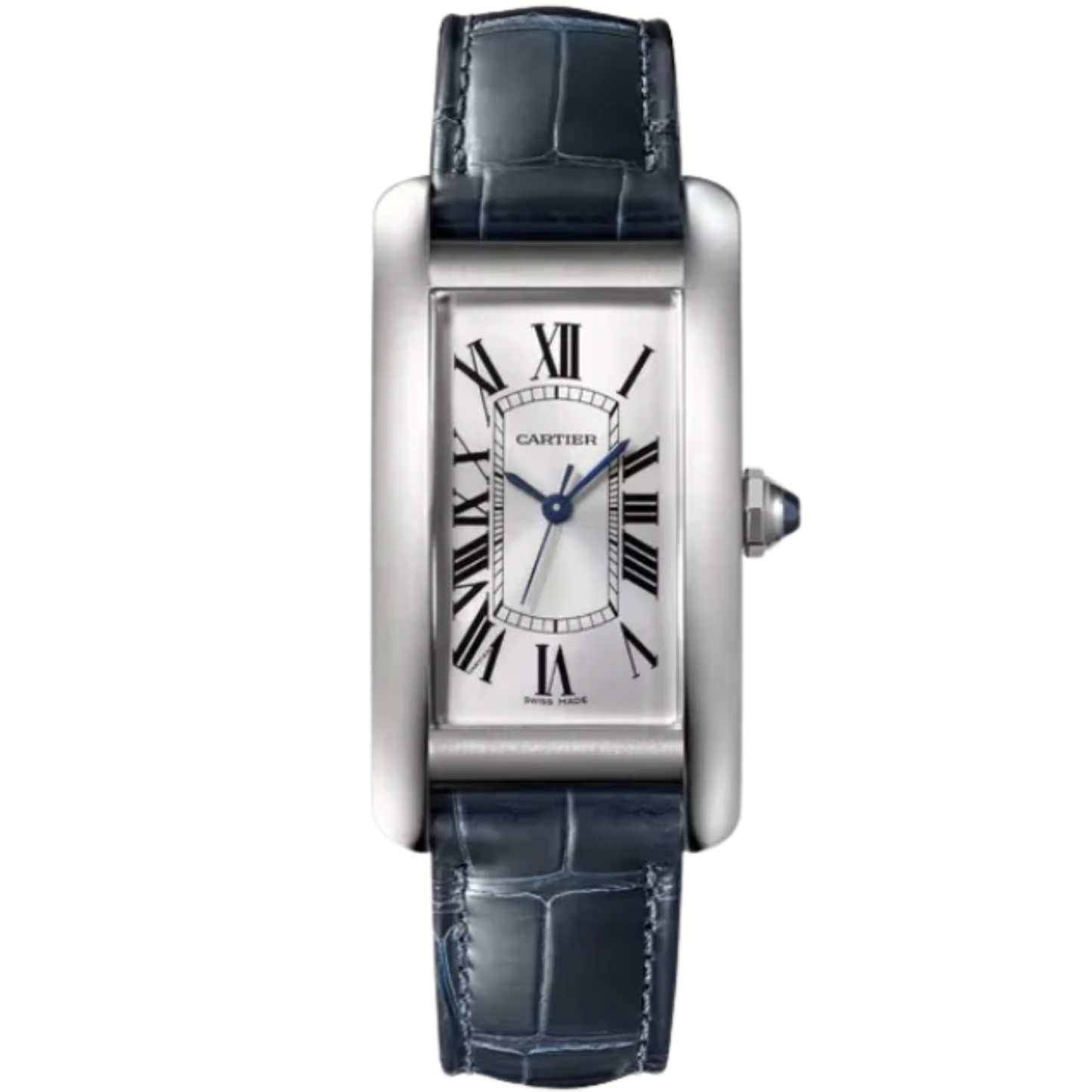 TANK 42 mm AMÉRICAINE WATCH SILVER STAINLESS STEEL