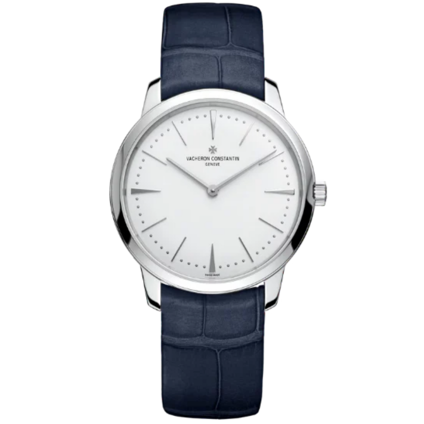 PATRIMONY MANUAL WINDING 36 MM 18K WHITE GOLD WITH WHITE BRASS DIAL