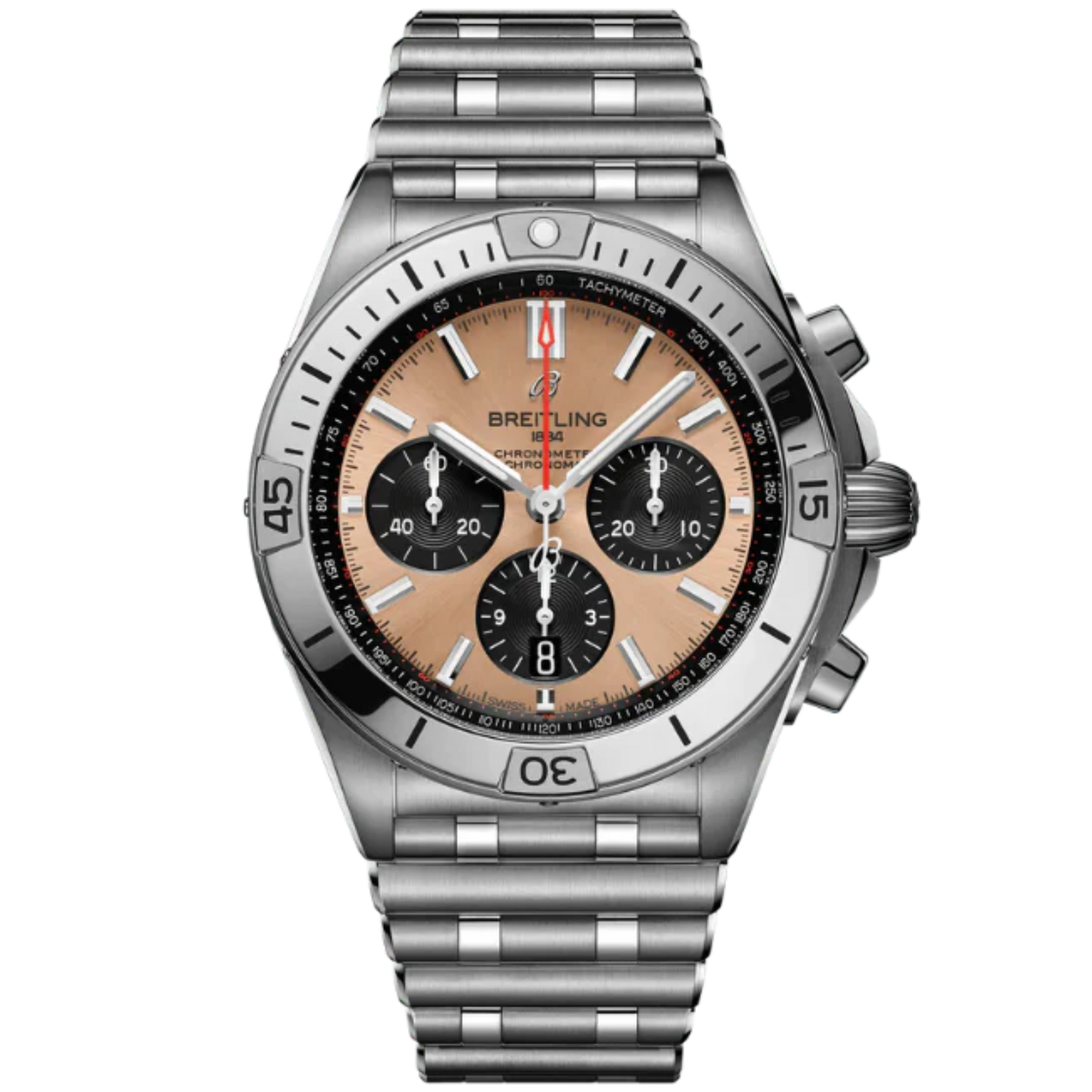 CHRONOMAT B01 42 MM STAINLESS STEEL WITH COPPER DIAL