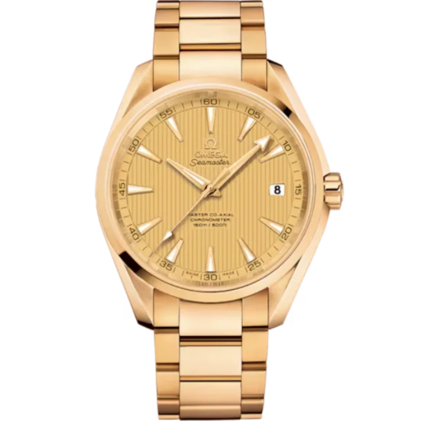 SEAMASTER AQUA TERRA 150M 41 MM YELLOW GOLD WITH YELLOW DIAL