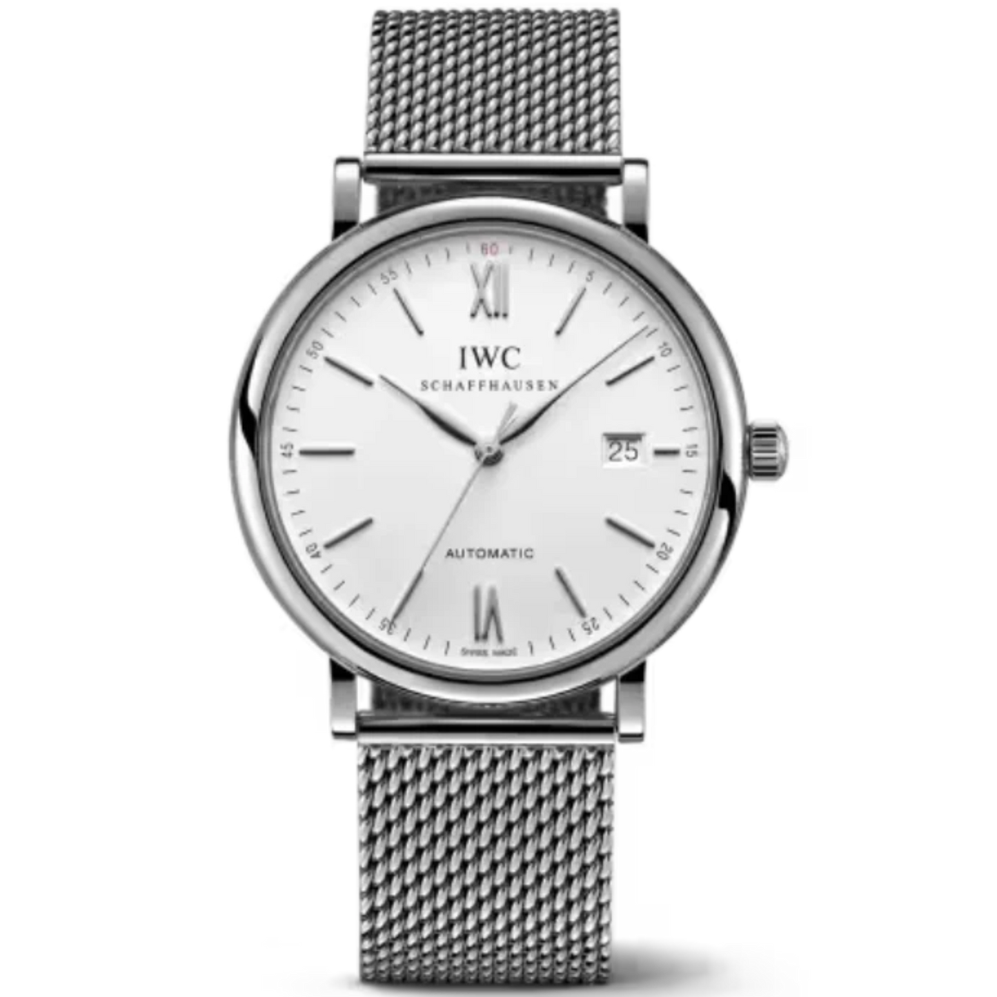 PORTOFINO AUTOMATIC 40 MM STAINLESS STEEL WITH SILVER DIAL