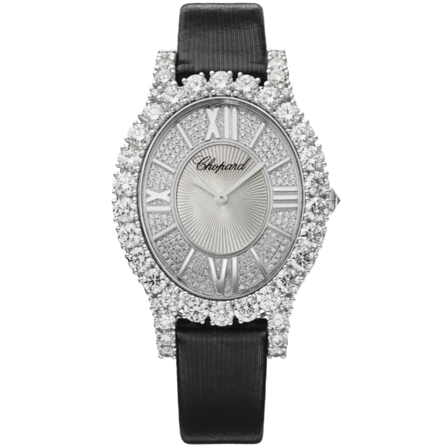 L'HEURE DU DIAMANT 40 MM 18K WHITE GOLD WITH MOTHER OF PEARL DIAL