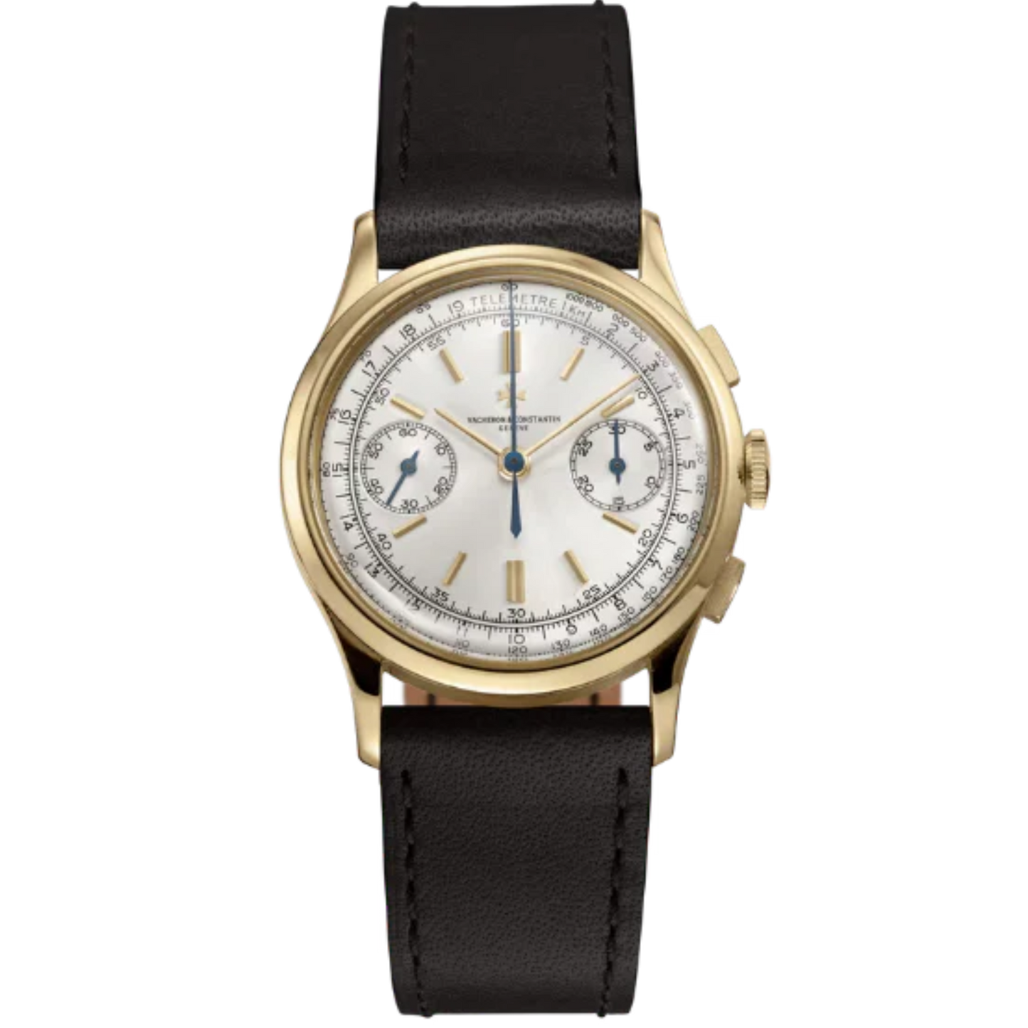 LES COLLECTIONNEURS REFERENCE 4072 34 MM 18K YELLOW GOLD WITH WHITE DIAL