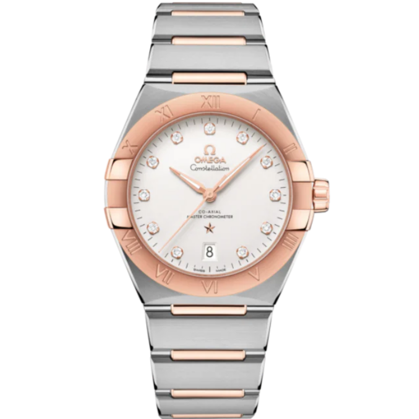 CONSTELLATION 39 MM STAINLESS STEEL - SEDNA™ GOLD WITH SILVER DIAL