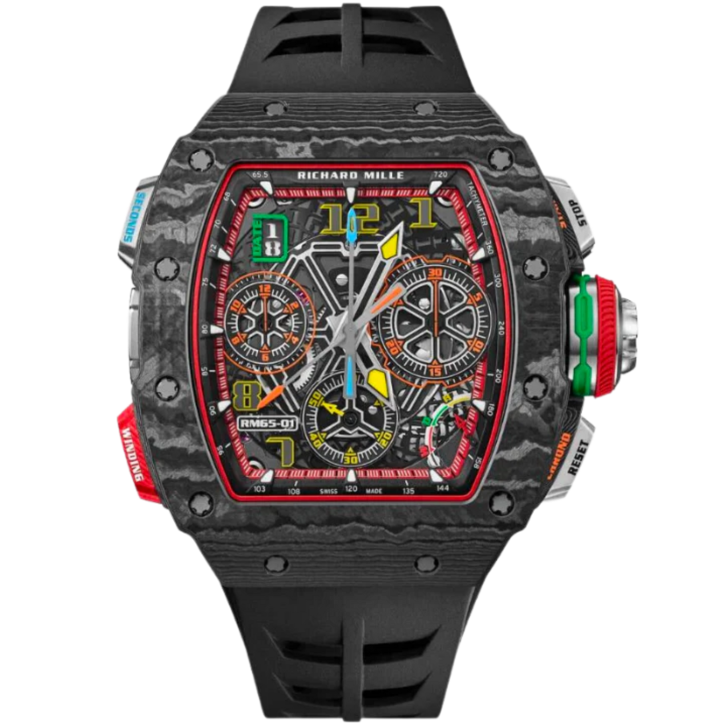 Richard Mille RM 65-01 Black NTPT Split Second Chronograph