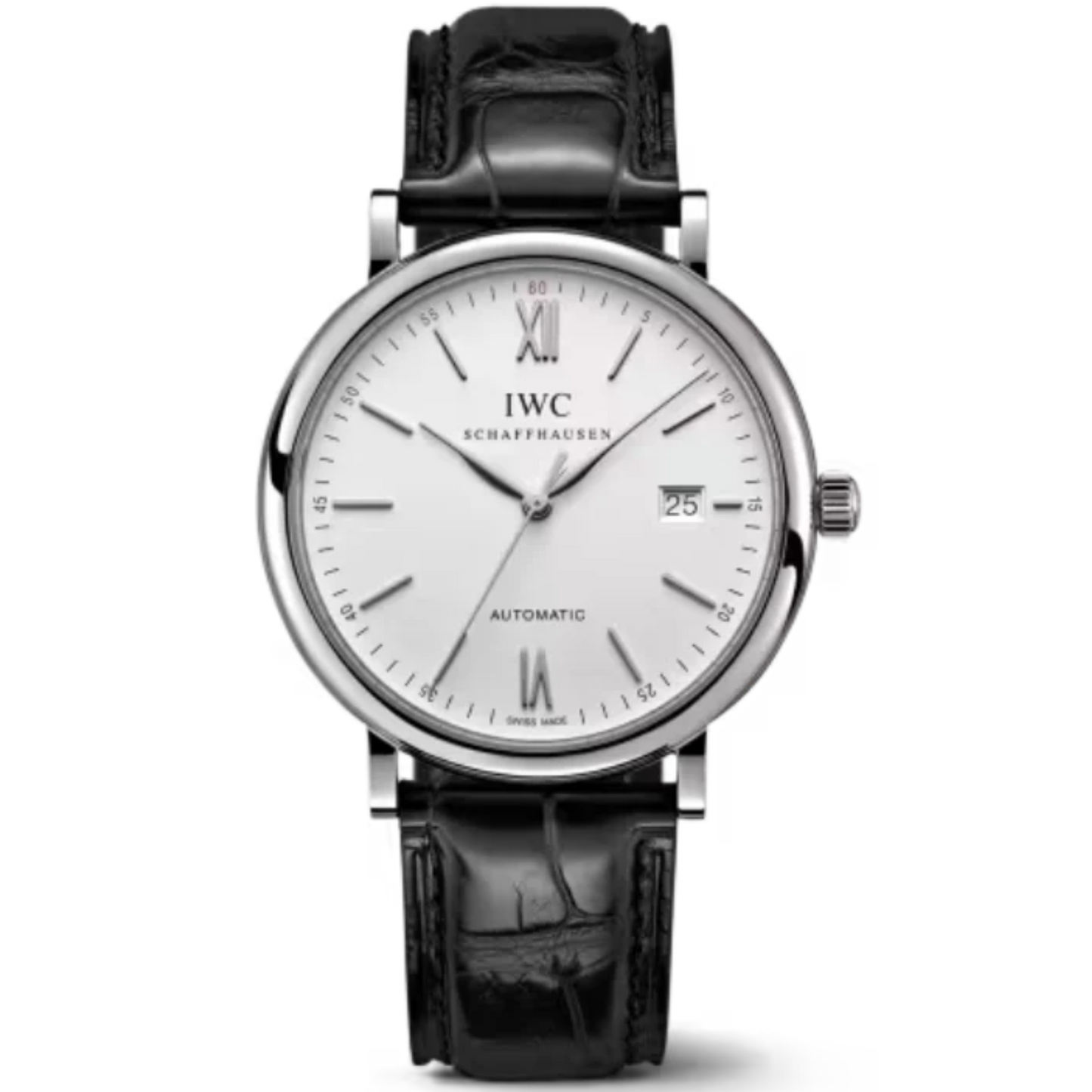 PORTOFINO AUTOMATIC 40 MM STAINLESS STEEL WITH SILVER DIAL