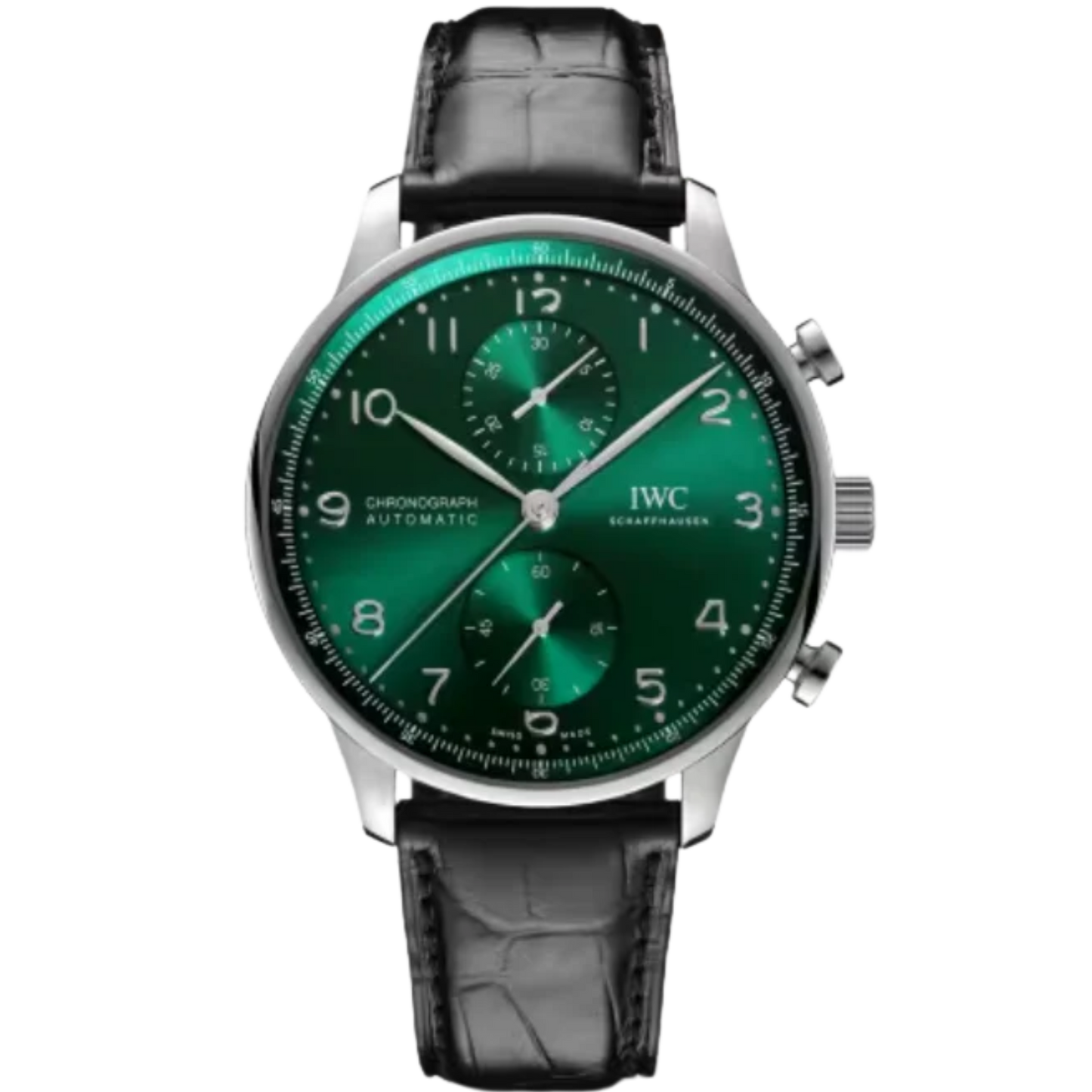 PORTUGIESER CHRONOGRAPH 41 MM STAINLESS STEEL WITH GREEN DIAL
