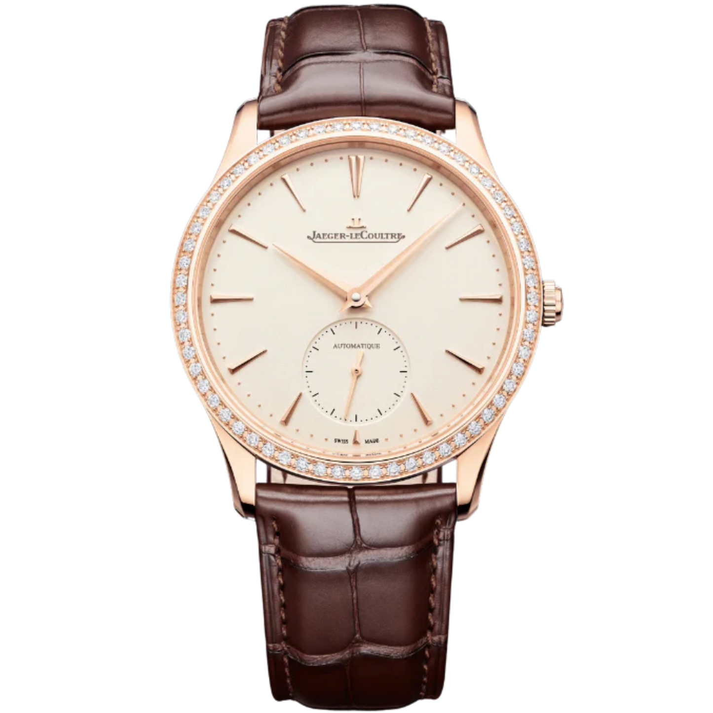 MASTER ULTRA THIN SMALL SECONDS 39 MM 18K ROSE GOLD WITH EGGSHELL BEIGE DIAL