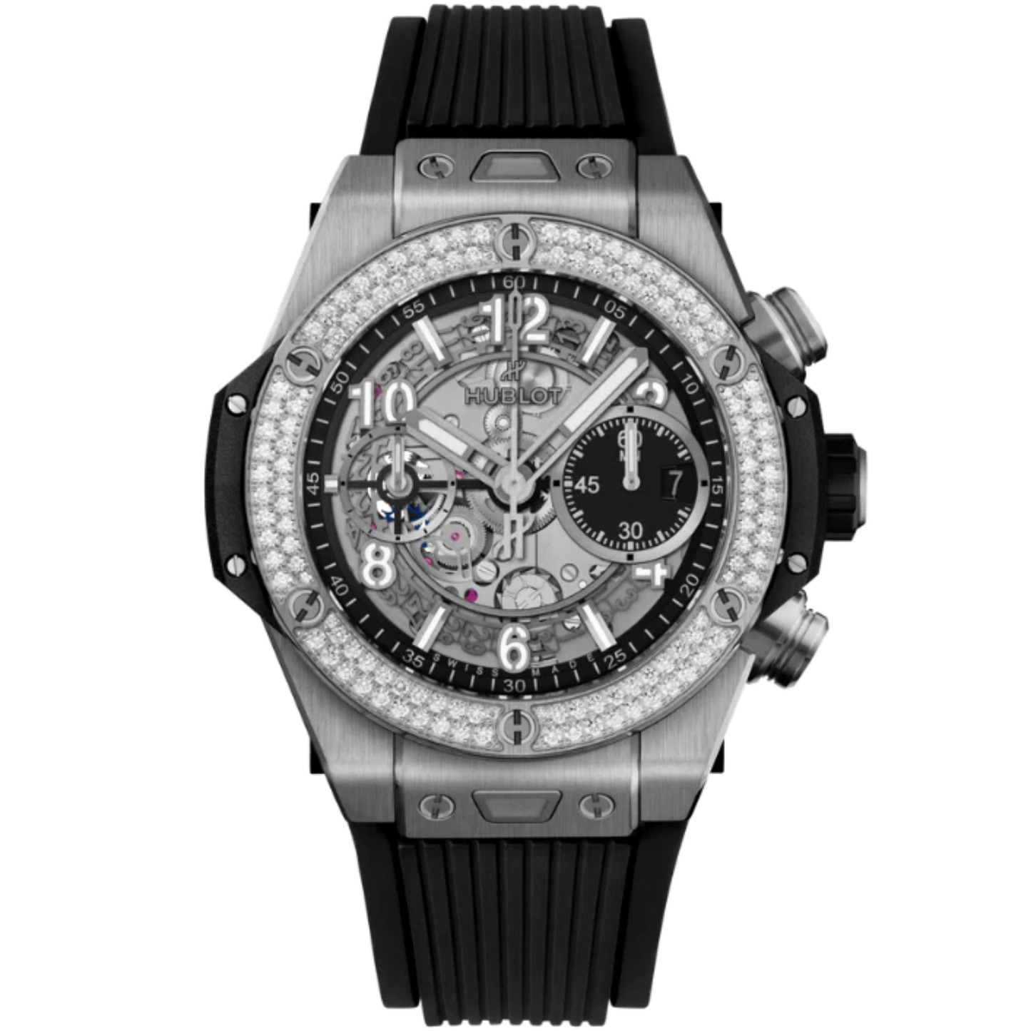 Big Bang 42mm UNICO TITANIUM DIAMONDS