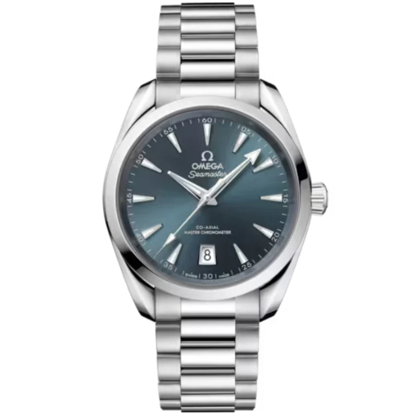 SEAMASTER AQUA TERRA SHADES 38 MM STAINLESS STEEL WITH ATLANTIC BLUE DIAL